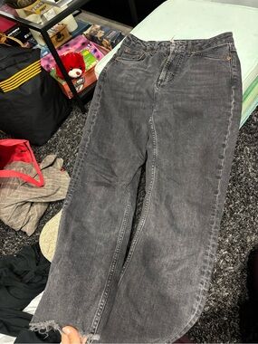 Dark gray Straight-Leg Jeans